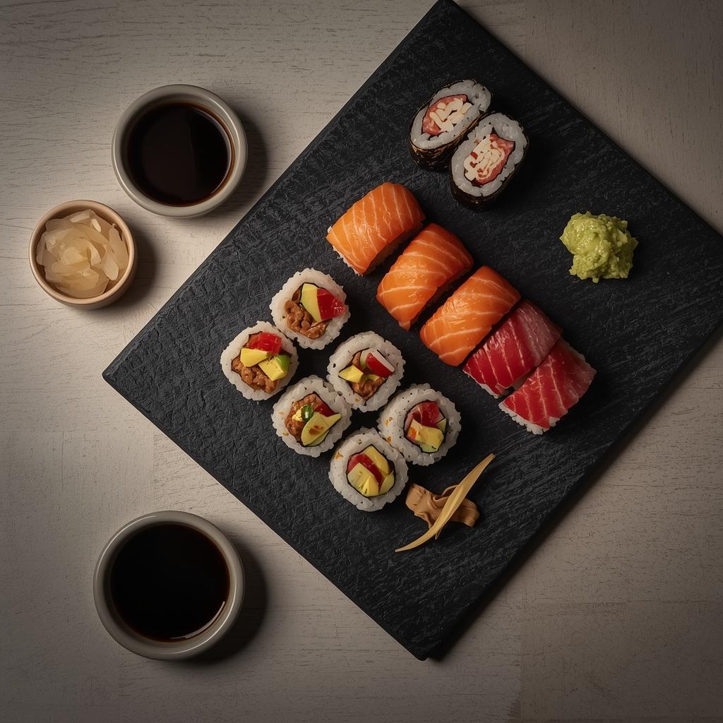 Zamówienie sushi i wieczór pełen emocji