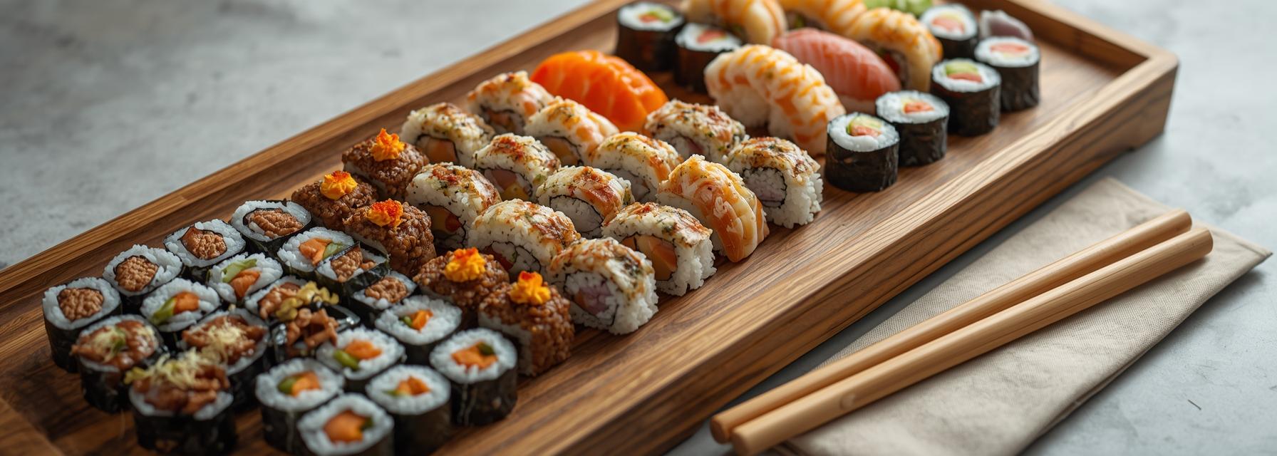 Jak dobrać ilość i rodzaje sushi